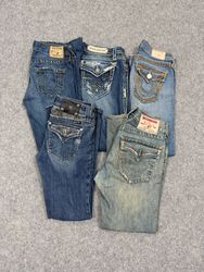 Miss me, True religion and Rock Revival Jeans