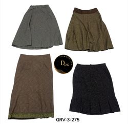 Vintage-Inspired Wool Skirt – Elegant & Warm (GRV-..