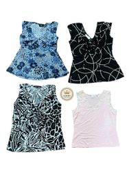 Y2K Tropical Tops 12 pcs 707