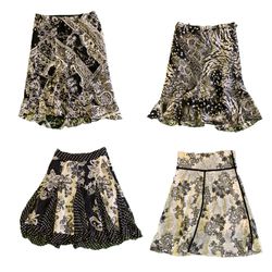 Y2K Gothic Vibe Pinted Maxi Skits RW-1725