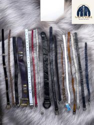  Lot de ceintures mixtes vintage »