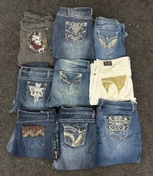 Vintage Embellish Jeans