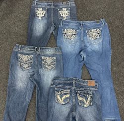 Vintage Embellish Jeans