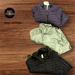 Lululemon feather jackets