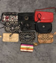 Coach wallets & pouches