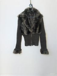 Y2K Fur Jacket and Fur waistcoat