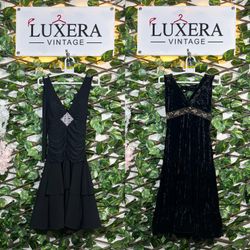 Black Premium Y2K Dresses