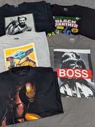 CRZ2117 Movie & TV Show Printed T-Shirts