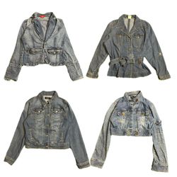 Y2K Fancy Denim Jacket (TVL-411)