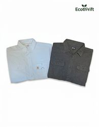 Mixed Brands Men’s Button Up Shirts - 10 pcs