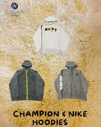 Champion & Nike Hoodies - EVM0732