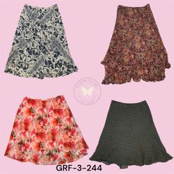 Trendy Poly Printed Skirt for Everyday Wear (GRF-3..