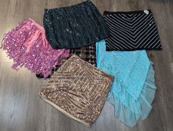 4687 - Y2K Style Mini Skirts