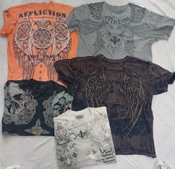 CR7138 Vintage Skull T-Shirts