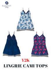 Y2K Lingries Cami Tops - EV2249