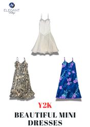 Y2K Beautiful Mini Dresses - EV2254