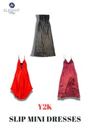 Y2K Slip Mini Dresses - EV2255