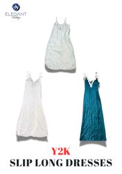 Y2K Slip Long Dresses - EV2267
