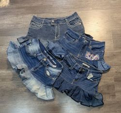 4703 - Upcyclete Mini Röcke