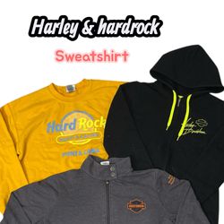 Harley Davidson & sweatshirt hardrock