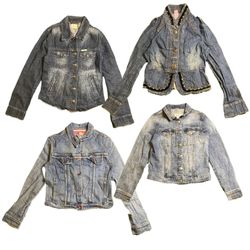 Y2K Unique Denim Jackets RE-2962
