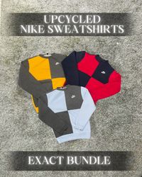 Upcycled Nike Check Sweatshirts