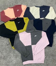 Upcycled Nike Check Sweatshirts