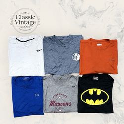 Mix sports branded T-shirts