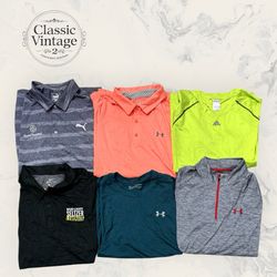 Mix sports branded T-shirts