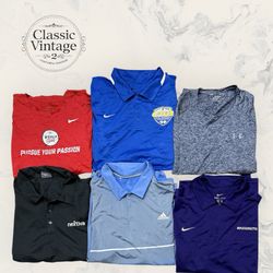 Mix sports branded T-shirts