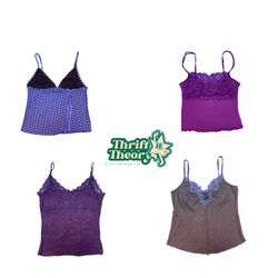 Y2K IT Girl Grunge Cami Tops (MH-005)