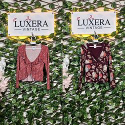 Y2K Full Sleeves Tops | LV-90