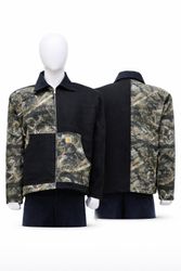 Veste Upcyclée Divisée Camo CR1430