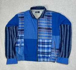 Upcycled polo Harrington jacket WR_0022