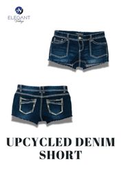 UPCYCLED Denim Shorts - EVR0308