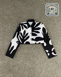 Upcycled Quilted Cropped Jacket