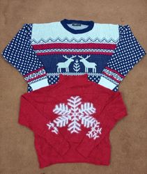 Graphic Knit Sweaters