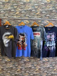 AVG-0375 Animal printed | Graphic Printed T-shirts