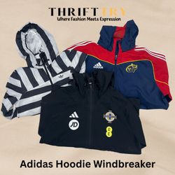 Adidas hoodie windbreaker