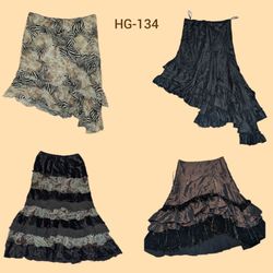 Y2K Unique Earthy Tone Midi Skirts (HG-1..