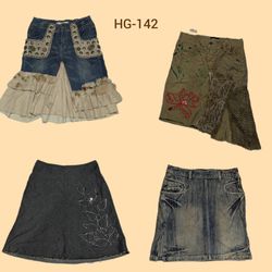 Y2K Unique IT Girl Era Midi Skirts (HG-142)
