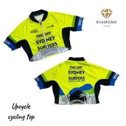Upcycle Cycling Jersey  Top  (DV -04)