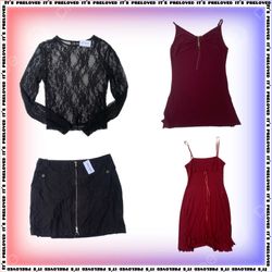 Midnight Wine Wardrobe - tops, dresses, skirts (SS..