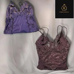 Lace trim camisole vintage inspired look