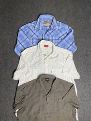 Lee, Levis, Wrangler Cotton Shirts