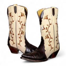 SA470 Vintage branded cowboy boots - Attractive Co..