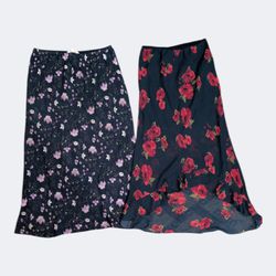 Y2K Sexy Flowery Skirts