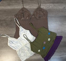 4759 - Y2Kスタイルキャミトップ