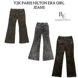 Y2K Paris Hilton Girl Corduroy Pants RE-2973