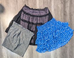 4761 - Y2K Stil Mini Röcke